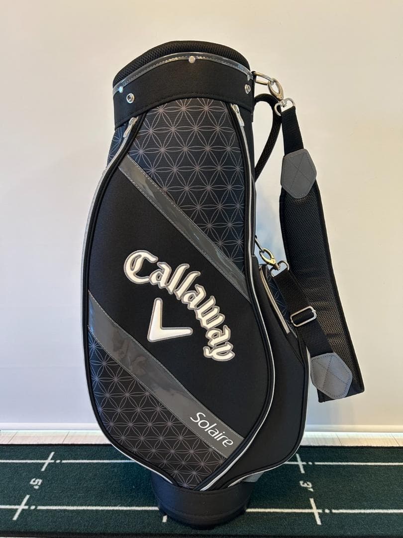 美品！Callaway Solaireキャディーバックのみ／フード・名前タグ付付