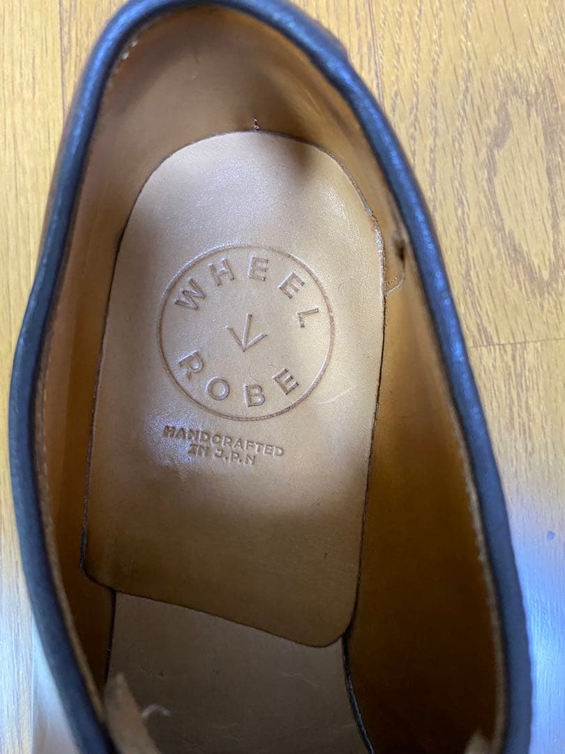 靴 WHEEL ROBE 81/2E PLAIN TOE BLUTCHER