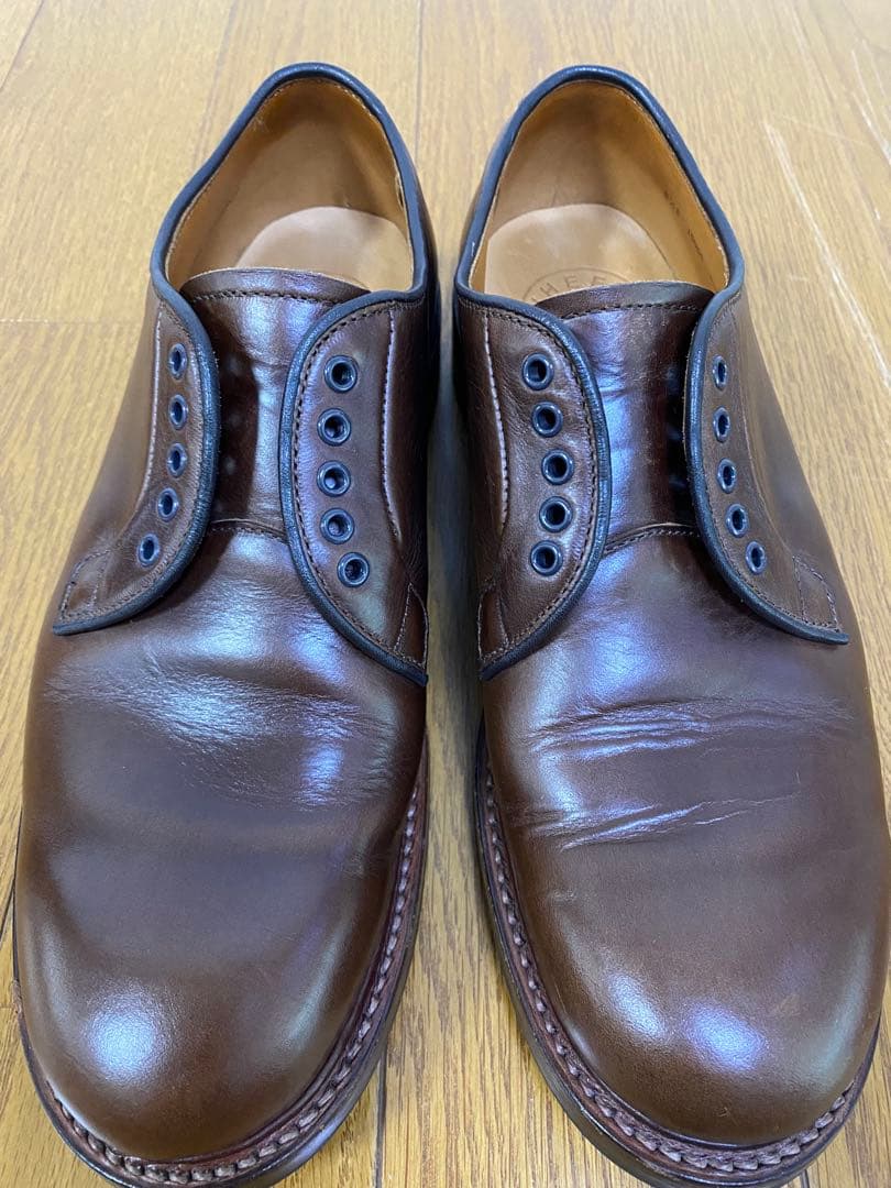 靴 WHEEL ROBE 81/2E PLAIN TOE BLUTCHER