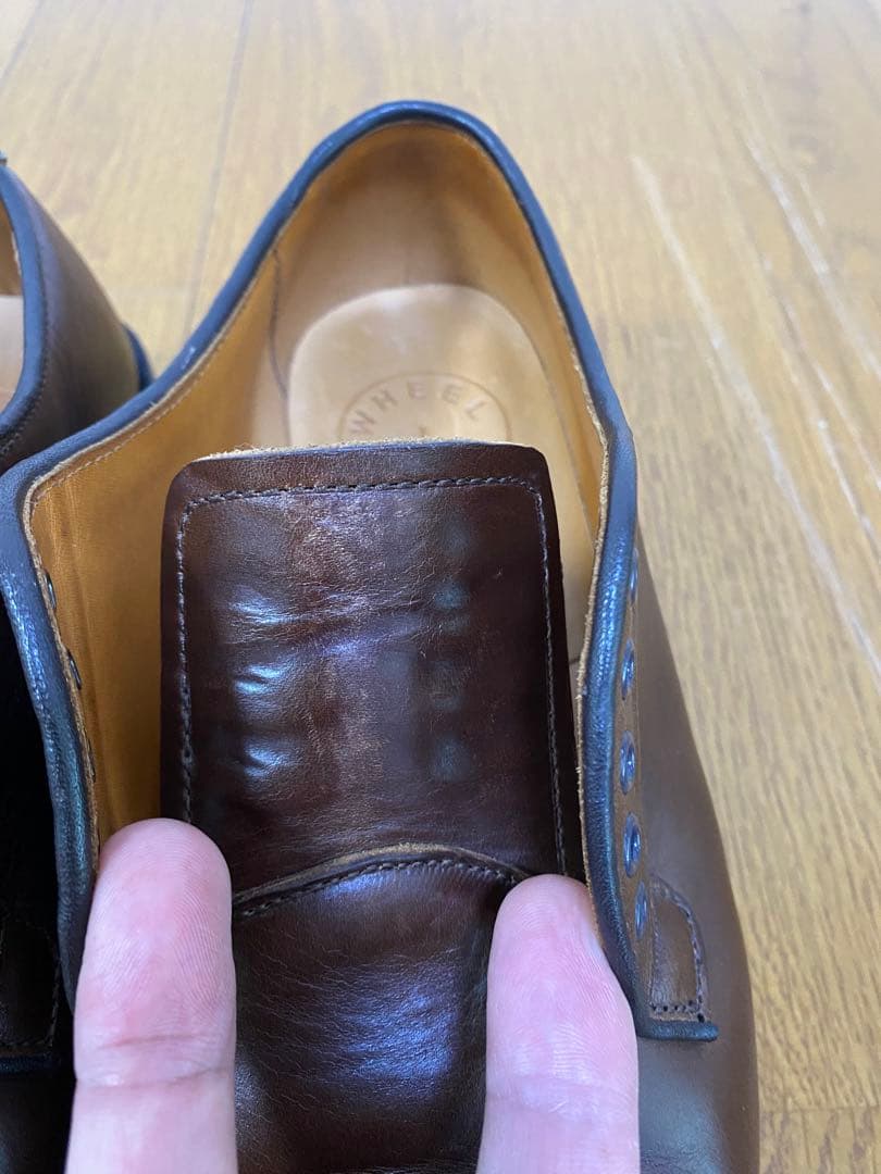 靴 WHEEL ROBE 81/2E PLAIN TOE BLUTCHER