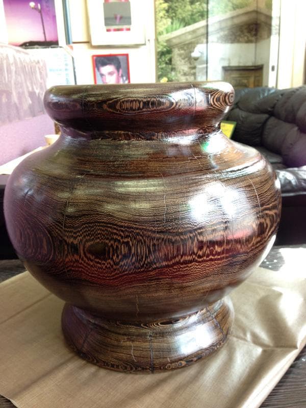 ★ラッキー特価！★ タガヤサン（鉄刀木）45cm 　特大壷