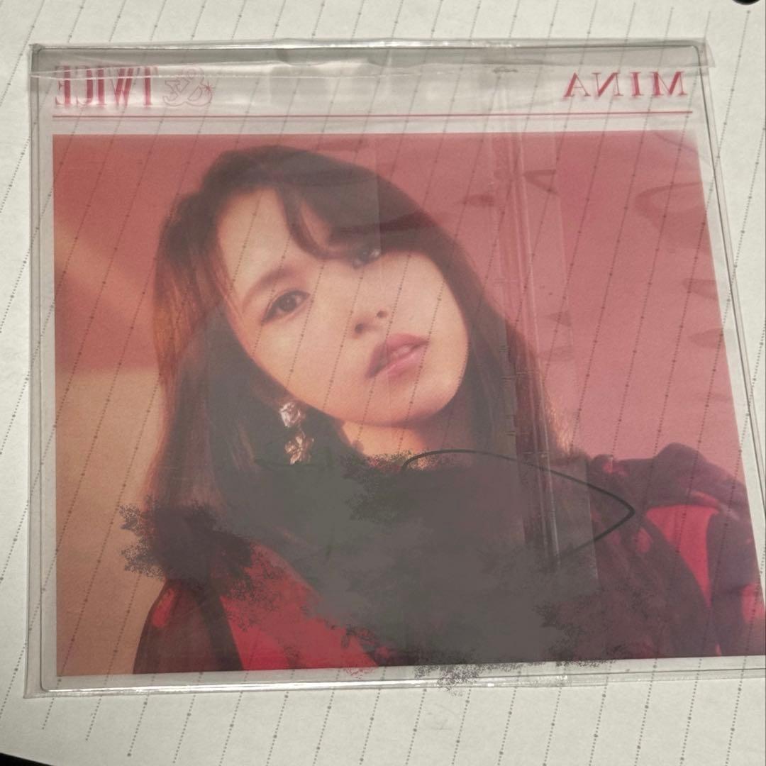 TWICE ミナ サイン