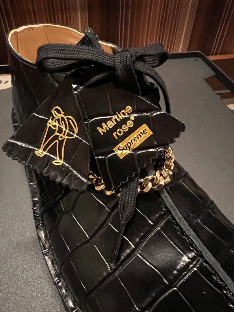 靴 Supreme Martine Rose Clarks Desert Trek