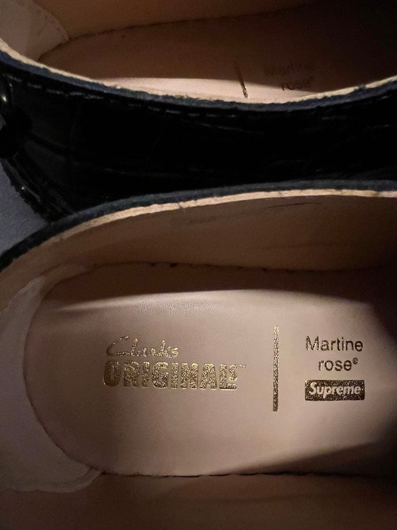 靴 Supreme Martine Rose Clarks Desert Trek