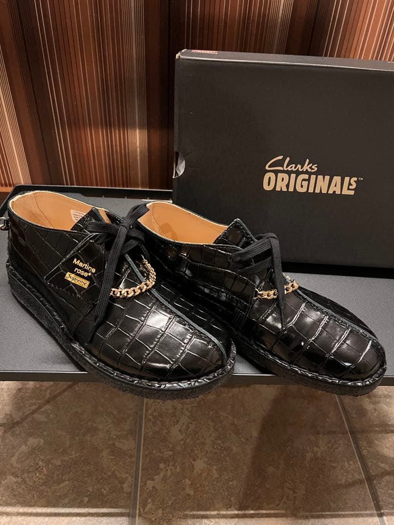 靴 Supreme Martine Rose Clarks Desert Trek