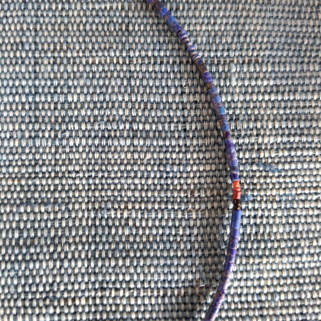 オカベマサノリさんのアンティークビーズネックレス