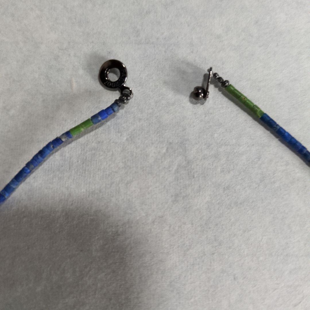 オカベマサノリさんのアンティークビーズネックレス