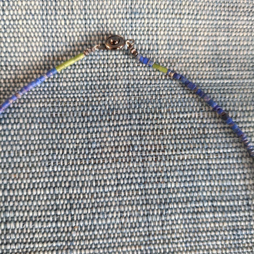 オカベマサノリさんのアンティークビーズネックレス