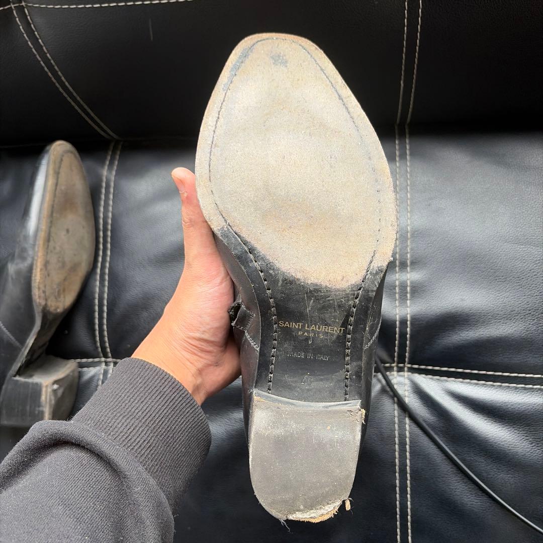 サンローラン　ヒールブーツ　エディ