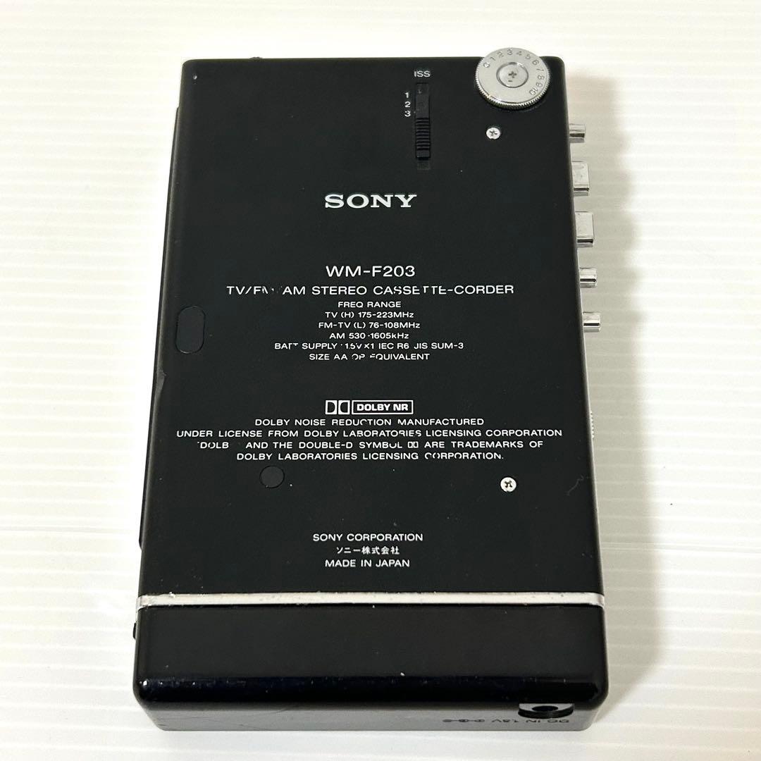 【希少/ジャンク品】 SONY レコーディング ウォークマン WM-F203