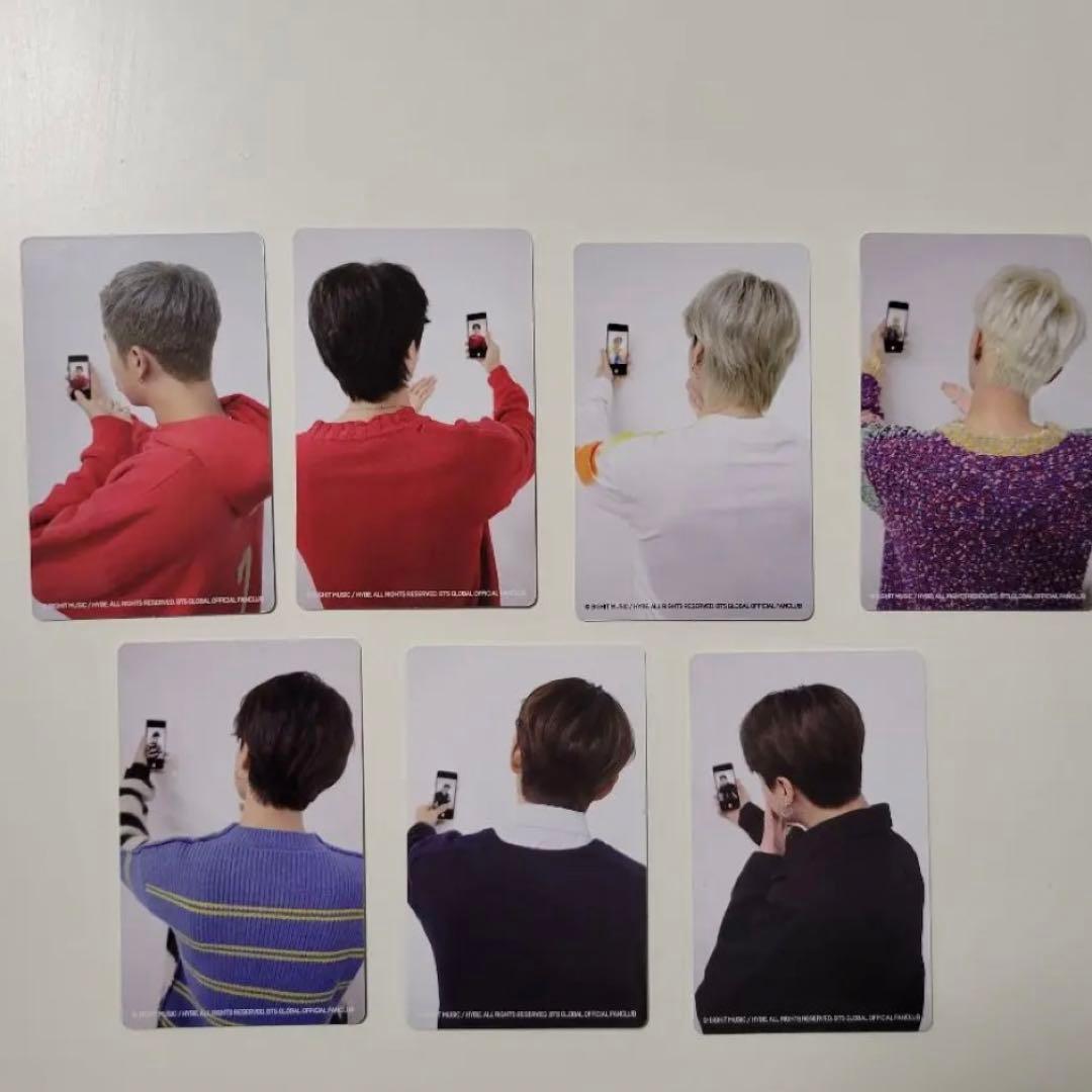 BTS FC モバイル　W会員継続特典　トレカセット