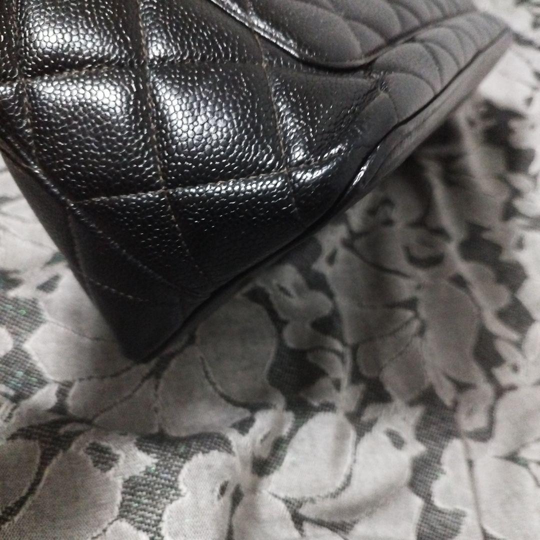 シャネル　復刻版　キャビアトートバッグ