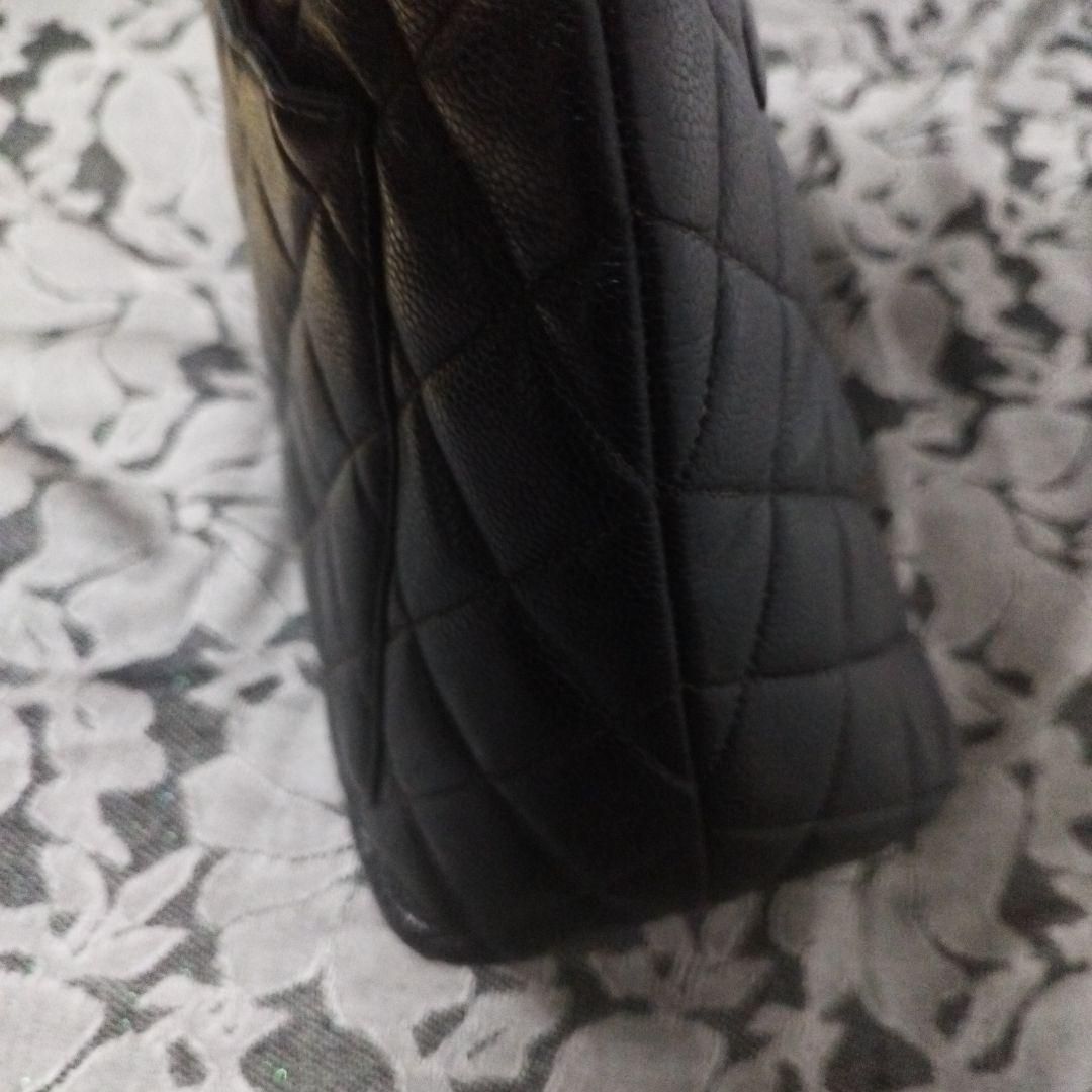 シャネル　復刻版　キャビアトートバッグ