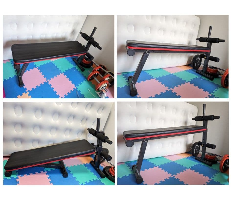 【引取限定】自宅筋トレセット（ダンベル、バーベル、ベンチ）