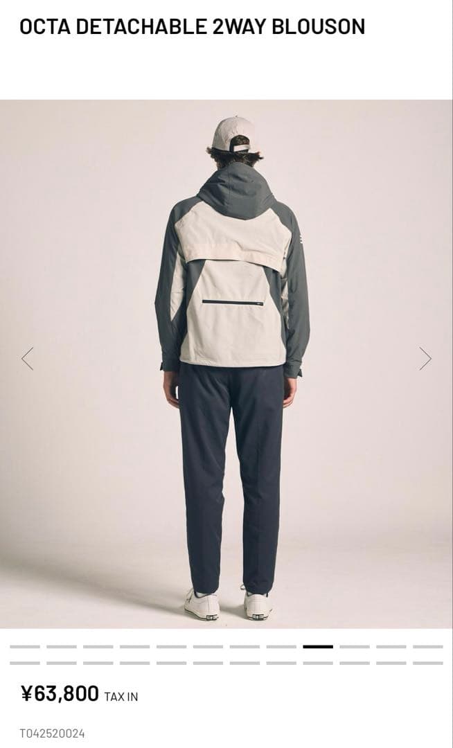 き*ー様 TFW49 OCTA 2WAY BLOUSON 黒　Mサイズ　サンプル