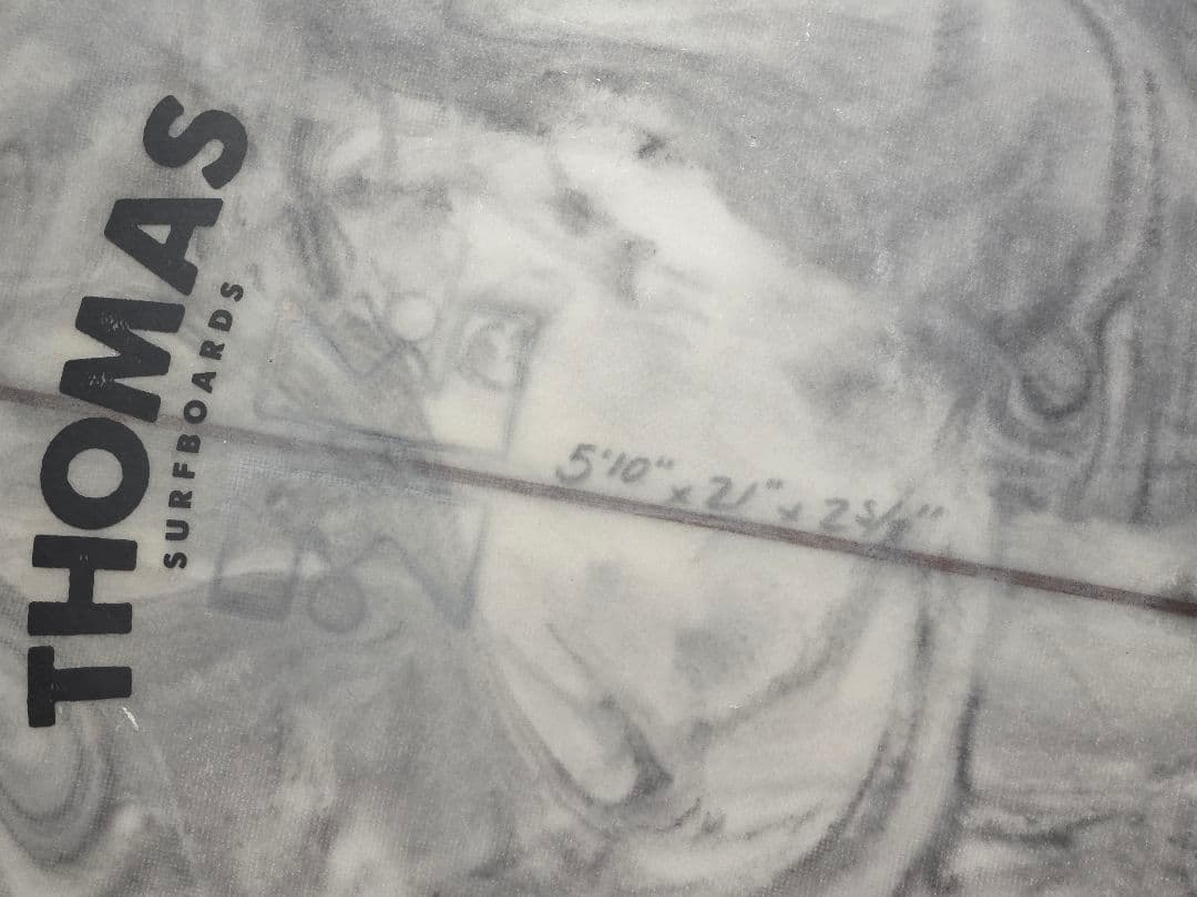 車力です。THOMAS サーフボード 5'10\" 21
