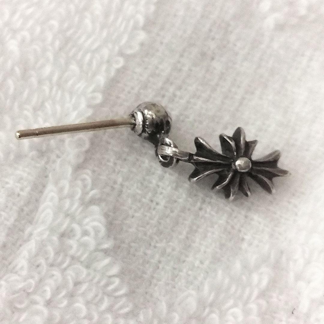 Chrome HeartsTiny E タイニーE ドロップ ピアス シルバー