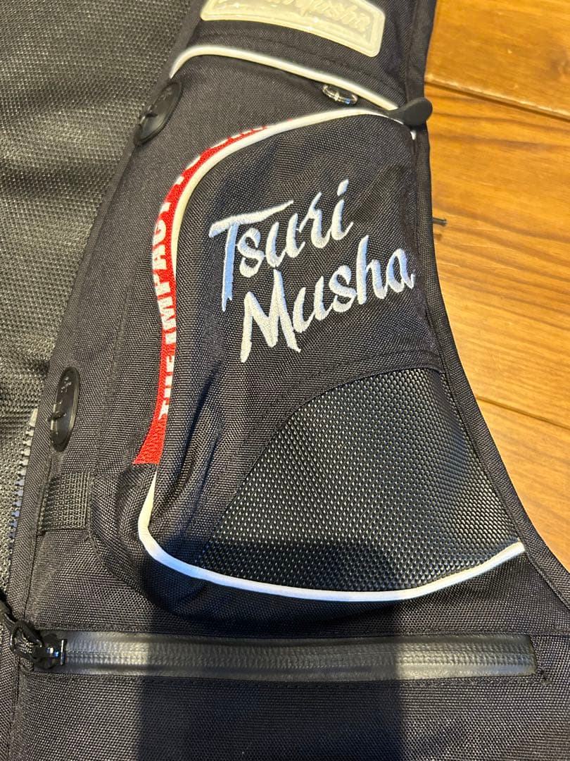 釣武者フェイスコーデュラフローティングベスト　XL