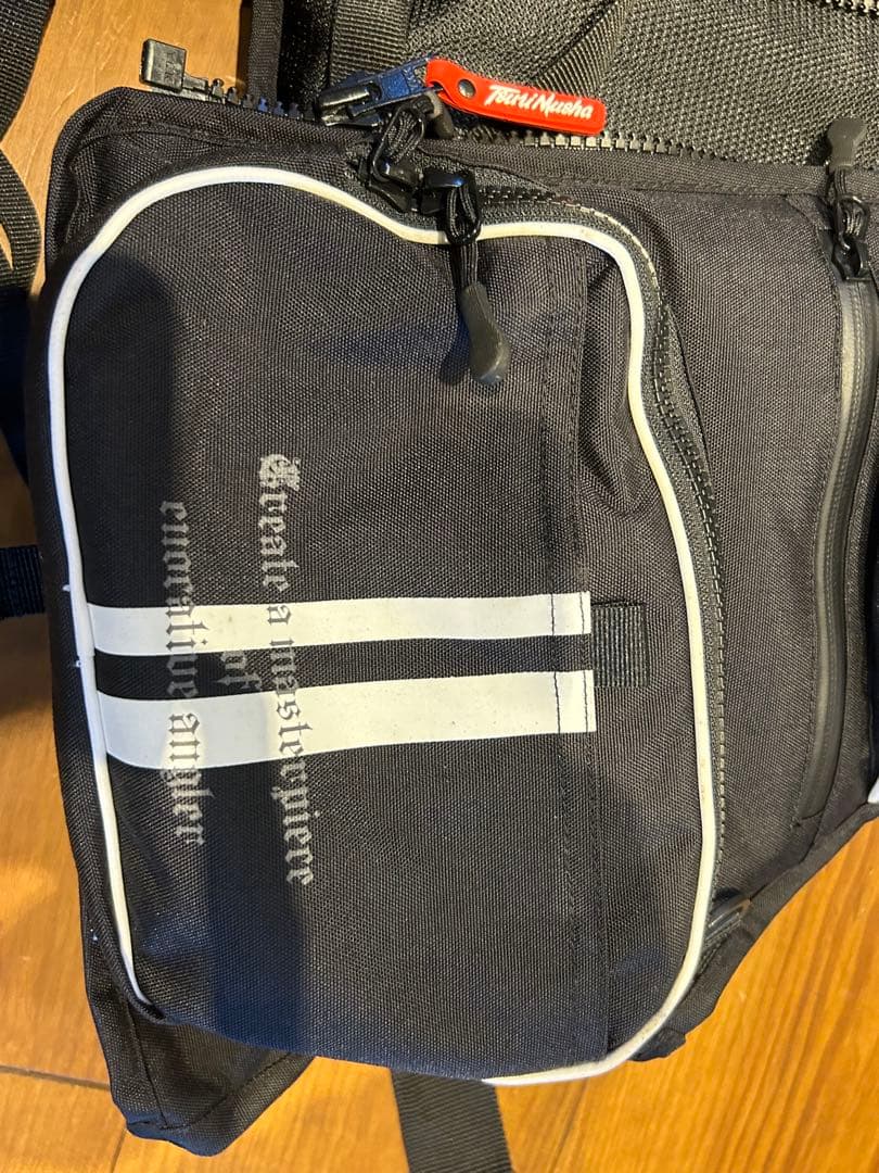 釣武者フェイスコーデュラフローティングベスト　XL