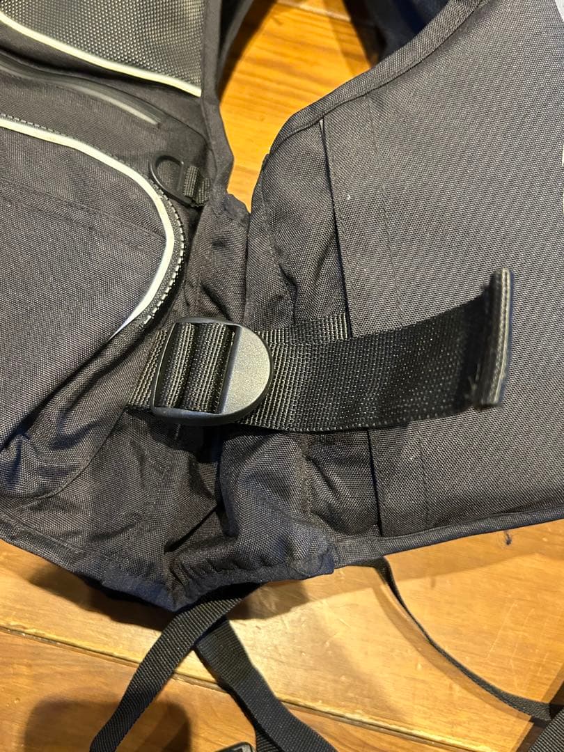 釣武者フェイスコーデュラフローティングベスト　XL