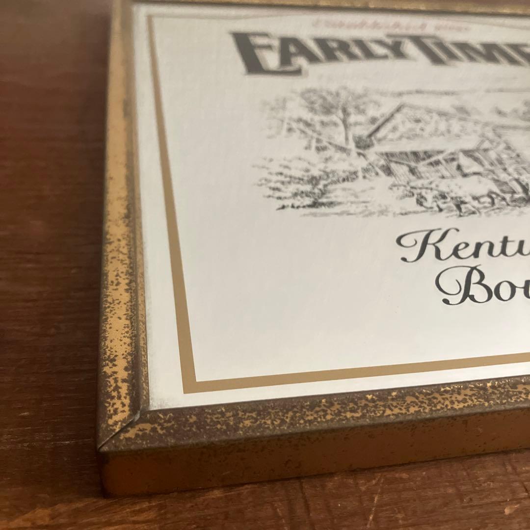 雰囲気◎希少EARLY TIMES パブミラー　vintage