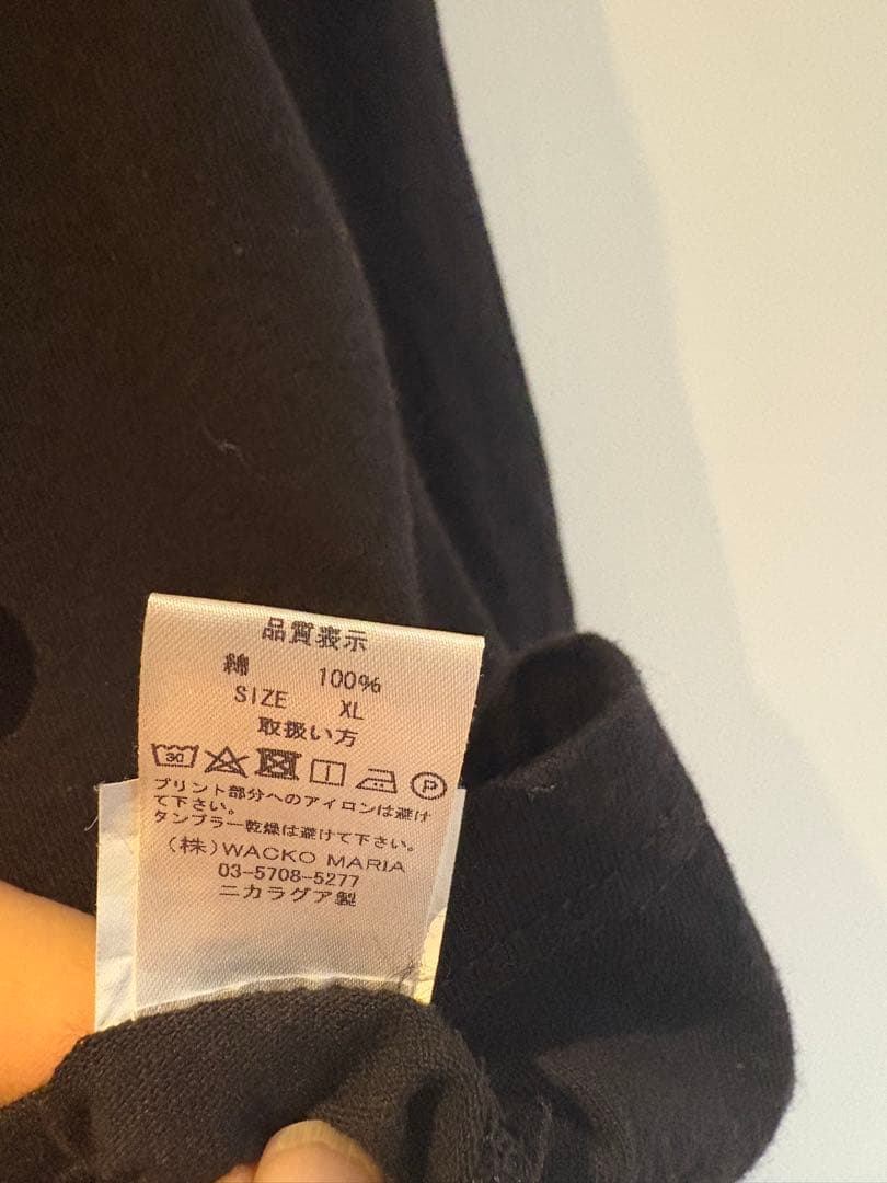 WACKO MARIA PULP FICTION ロンT Ｌサイズ　美品