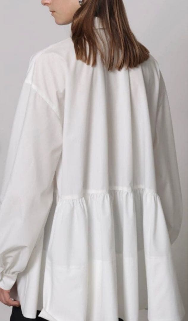 専用⭐︎カデュネ⭐︎美品〜ボウ付シャツチュニック