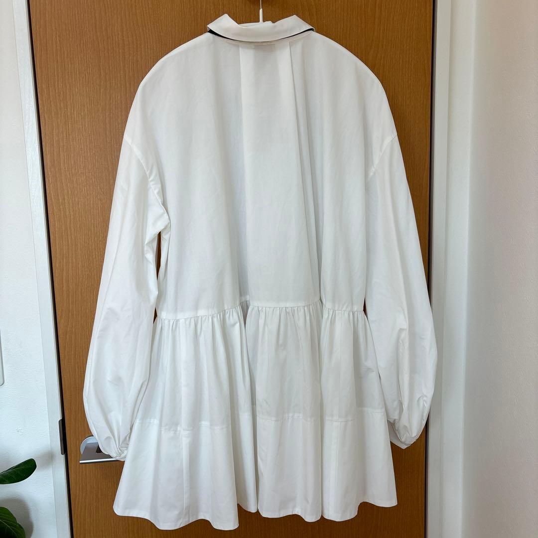 専用⭐︎カデュネ⭐︎美品〜ボウ付シャツチュニック