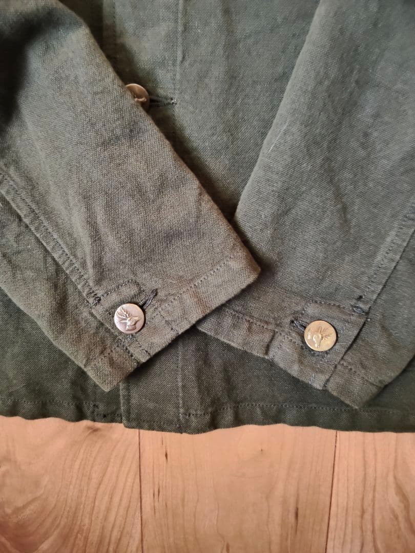 AUBERGE カバーオールハンティングジャケット 42　オーベルジュ