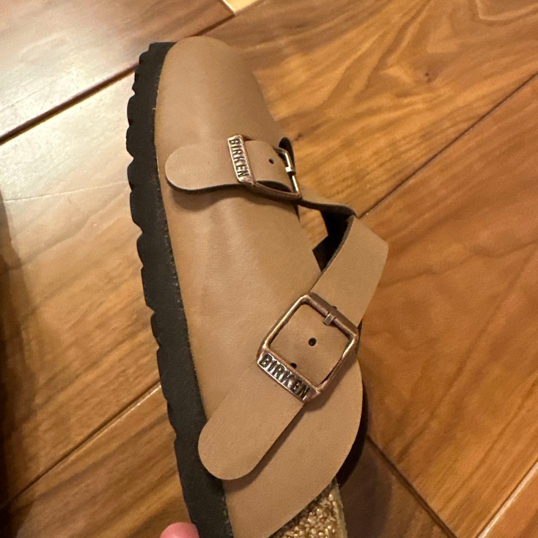 【　新品・未使用　】ビルケンシュトック ローリー ベージュ 37/24.0cm