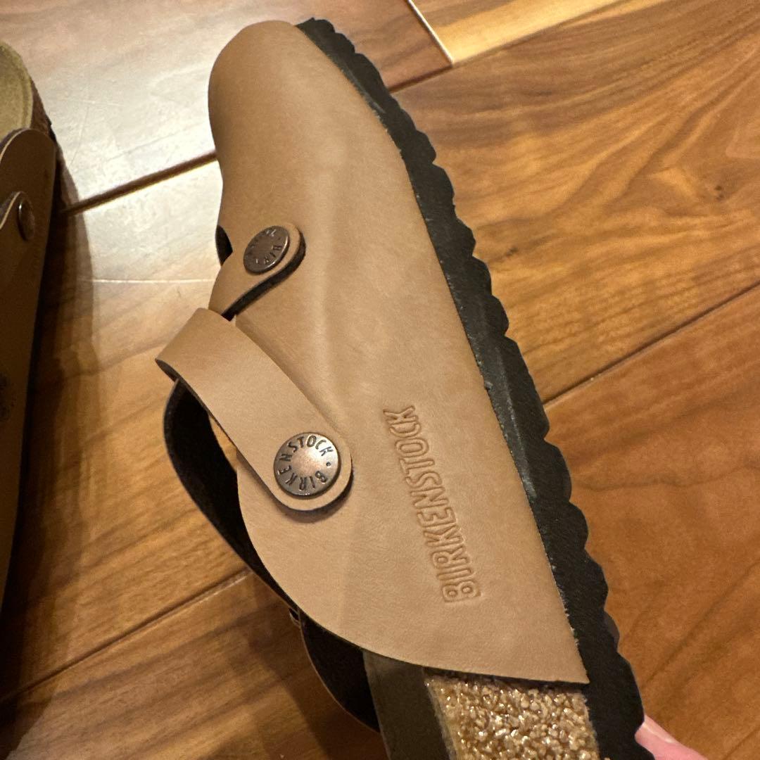 【　新品・未使用　】ビルケンシュトック ローリー ベージュ 37/24.0cm