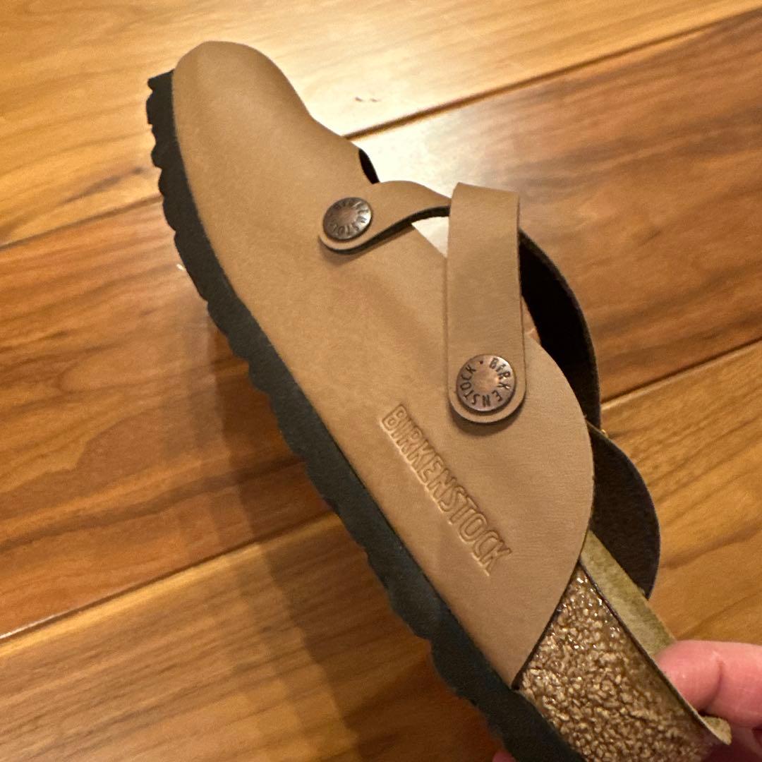 【　新品・未使用　】ビルケンシュトック ローリー ベージュ 37/24.0cm