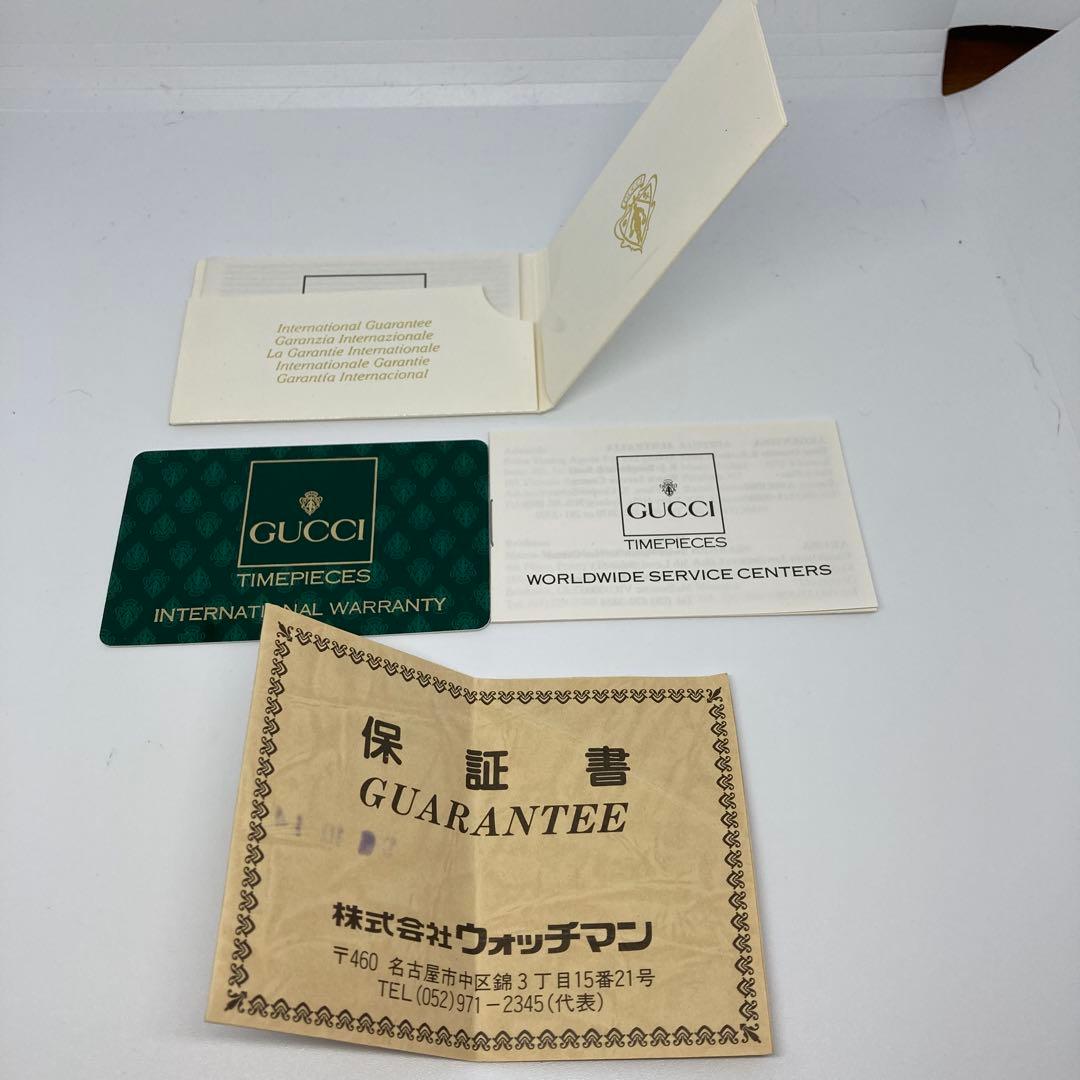 GUCCI クォーツ腕時計 カラーバンド付き ジャンク