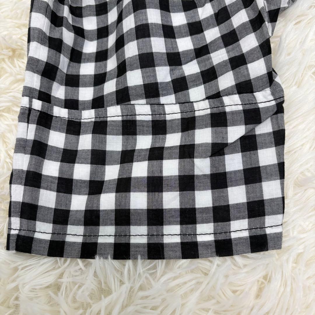 トリココムデギャルソン サルエルパンツ ギンガムチェック フリーサイズ