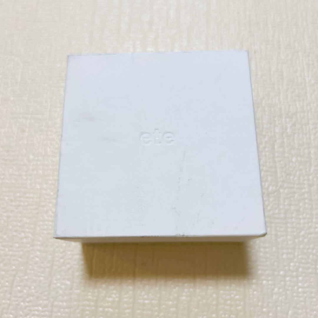 ete K10PG レイヤー ダイヤモンドネックレス 箱付き