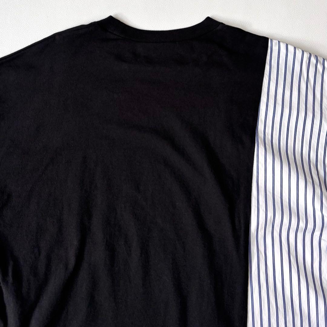 nagonstans ナゴンスタンス アシンメトリー ミックス プルオーバー