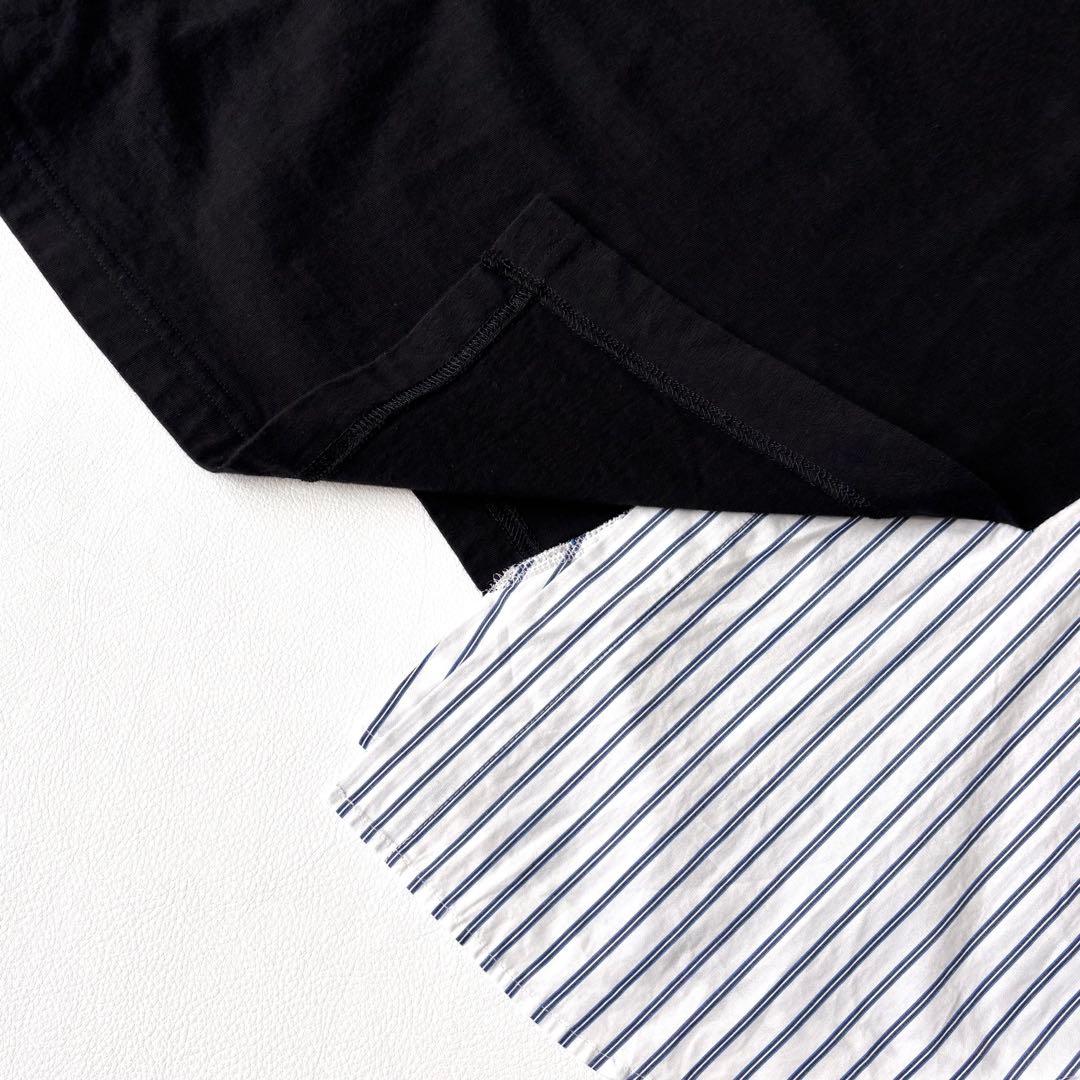 nagonstans ナゴンスタンス アシンメトリー ミックス プルオーバー