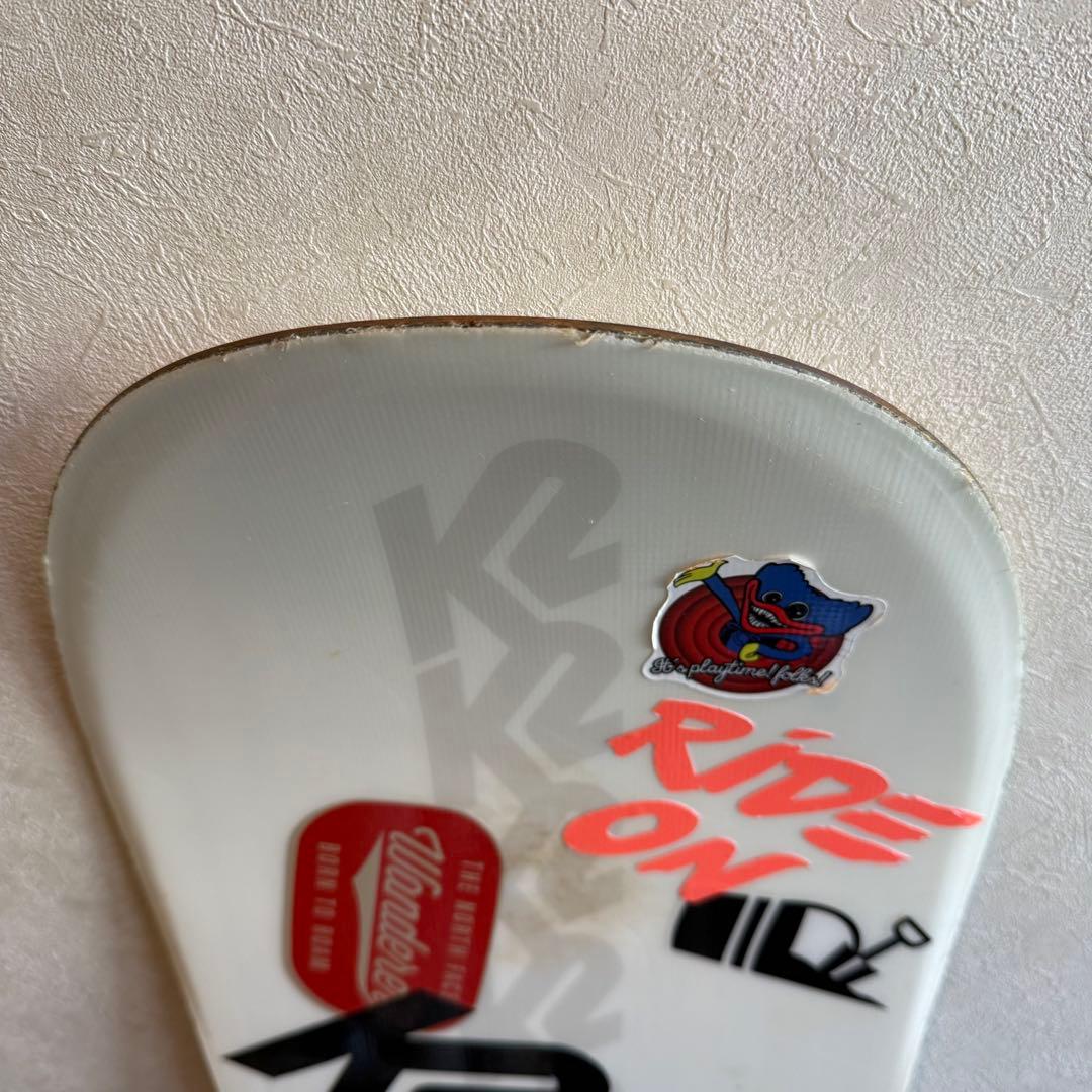 K2 スノーボード 134cm 2点セット　スノボ　ボード　バイン　ビンディング