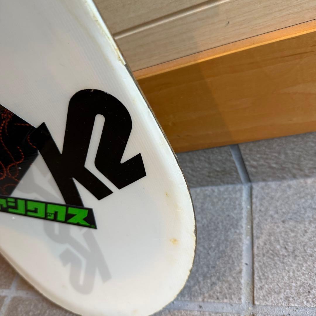 K2 スノーボード 134cm 2点セット　スノボ　ボード　バイン　ビンディング