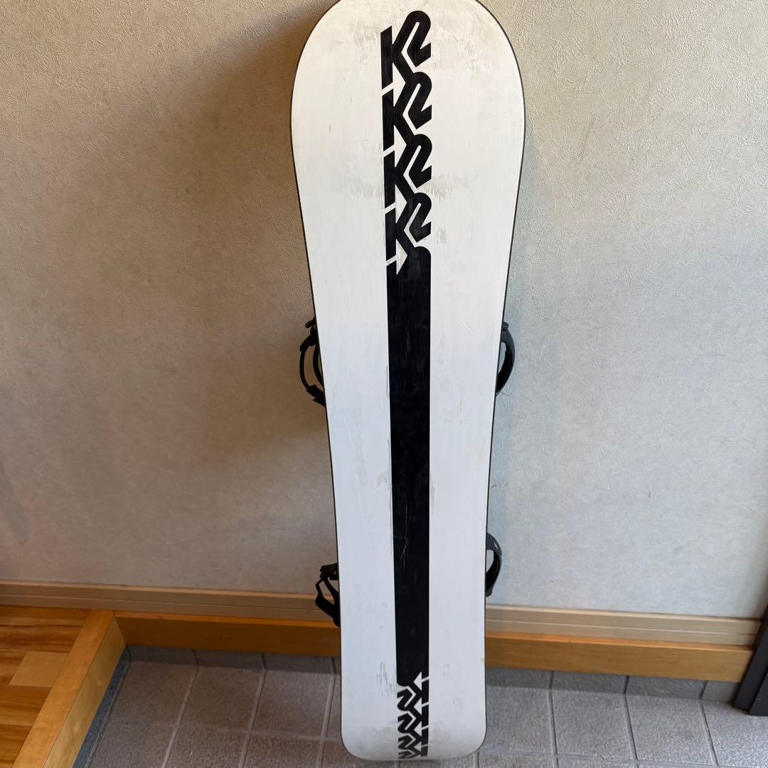 K2 スノーボード 134cm 2点セット　スノボ　ボード　バイン　ビンディング