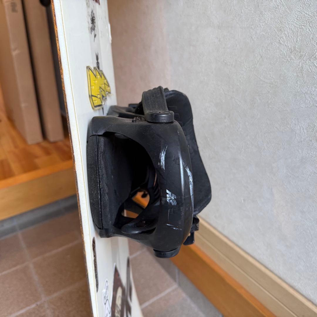 K2 スノーボード 134cm 2点セット　スノボ　ボード　バイン　ビンディング