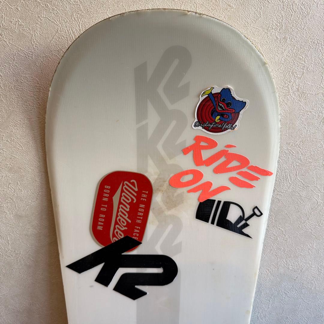 K2 スノーボード 134cm 2点セット　スノボ　ボード　バイン　ビンディング