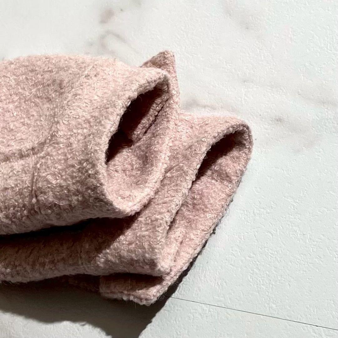 鑑定済極美品 ルイヴィトン 2018年ノーカラージャケット ツイードジャケットM