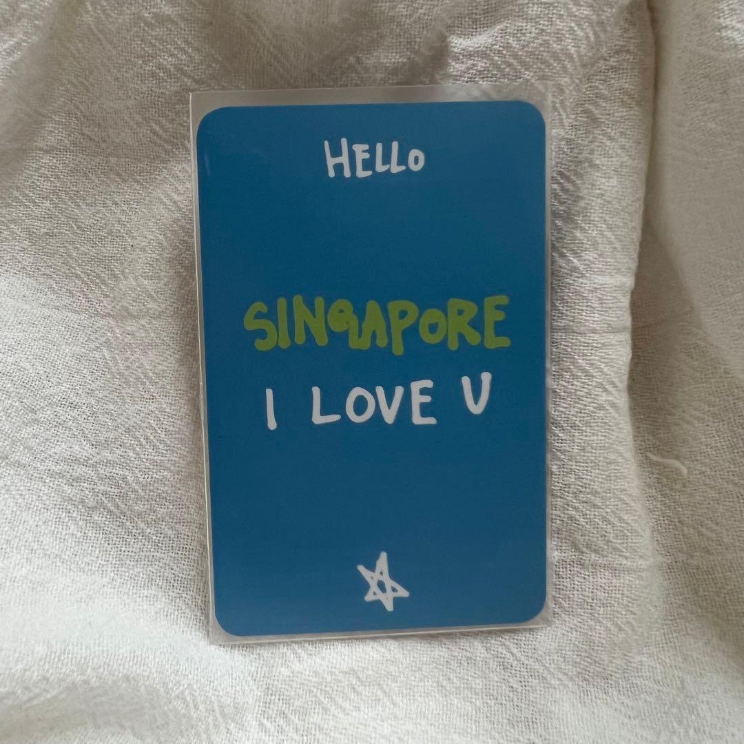 TREASURE ドヨン ktown4u 対面ペンサ シンガポール 当選者トレカ