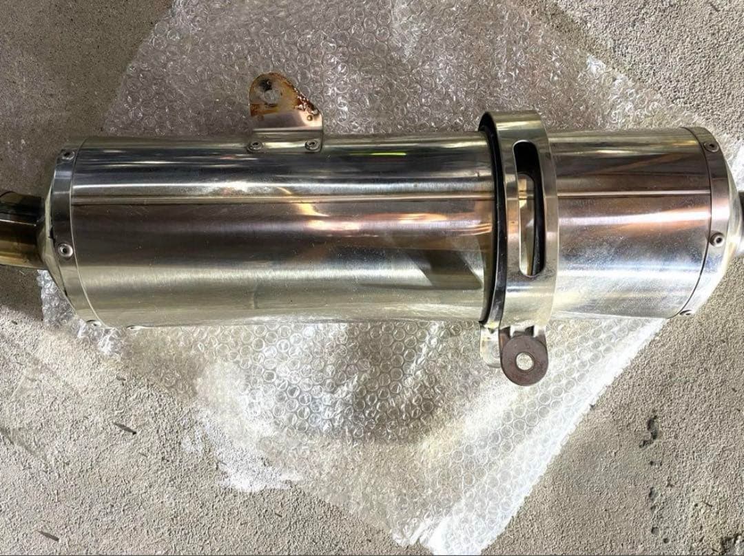 スカイウェイブ　マフラー　ヨシムラサイクロン　cj44