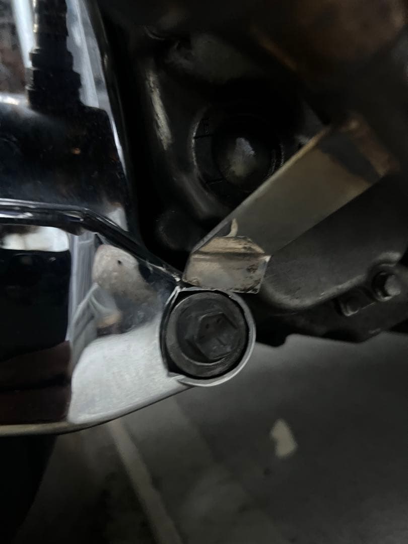 スカイウェイブ　マフラー　ヨシムラサイクロン　cj44