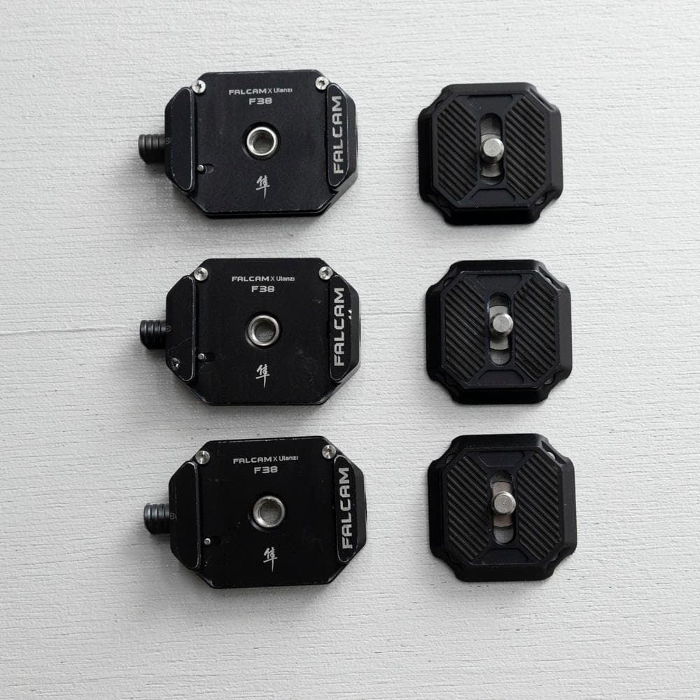 FALCAM F38 クイックリリースプレート３個セット