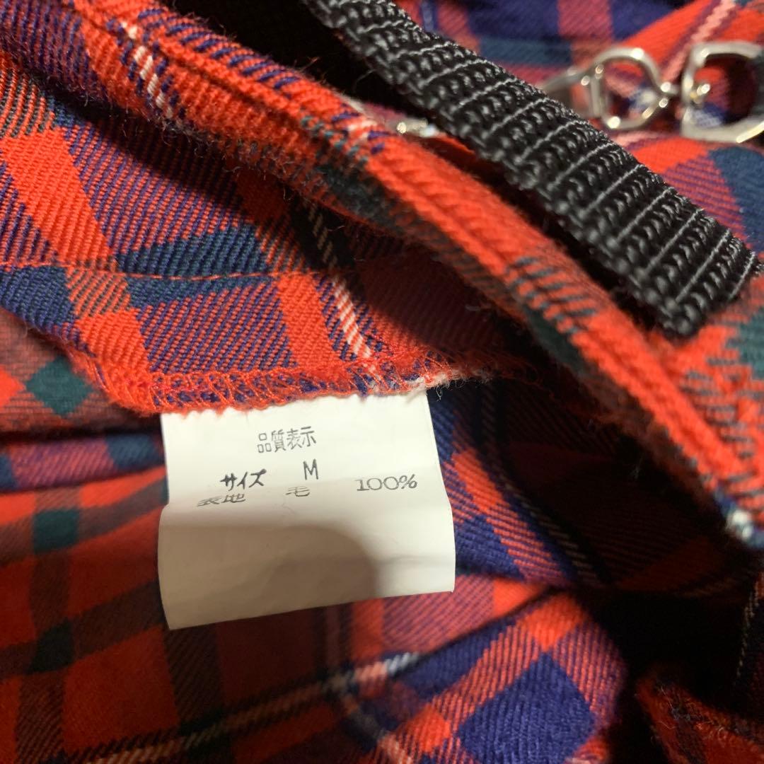 seditionaries ボンテージパンツ 666 punk 赤チェック