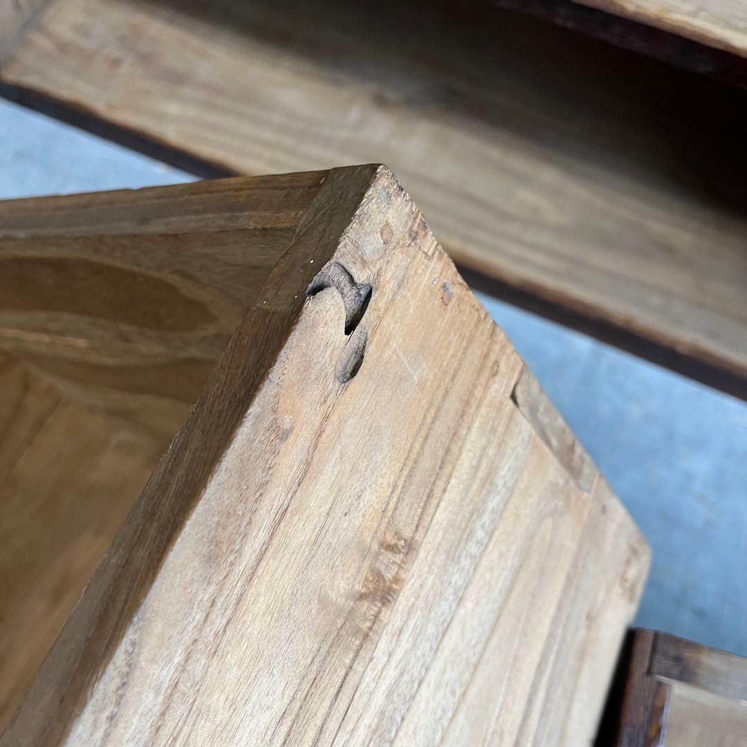 m*n様 アンティーク チェスト 箪笥 無垢材 昭和レトロ z468