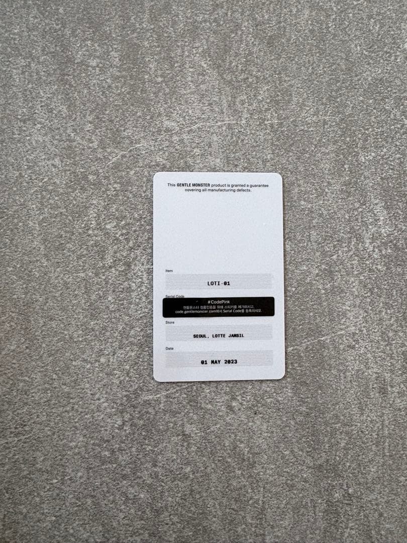 小物 Gentle Monster sunglasses